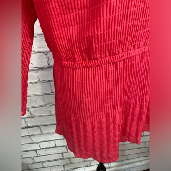 Lane Bryant Pink Cold Shoulder Boho Top size 20 - Picture 13 of 13